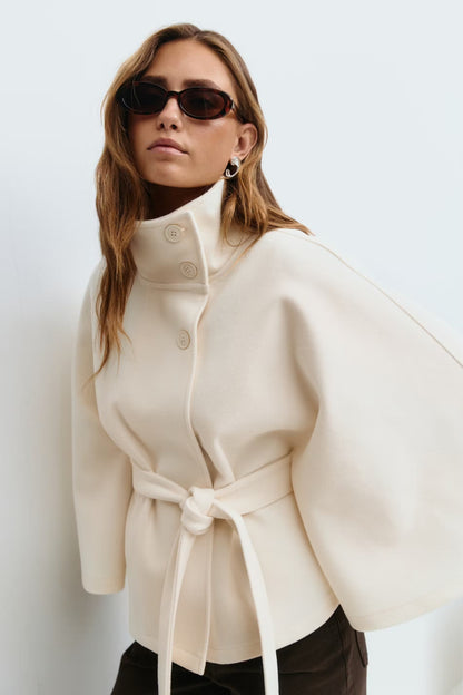 Solenne Cape Coat