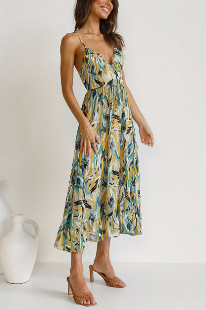 Stay Amazing Colorful Printed Midi Dress - Seldom Seen Styles