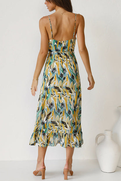 Stay Amazing Colorful Printed Midi Dress - Seldom Seen Styles