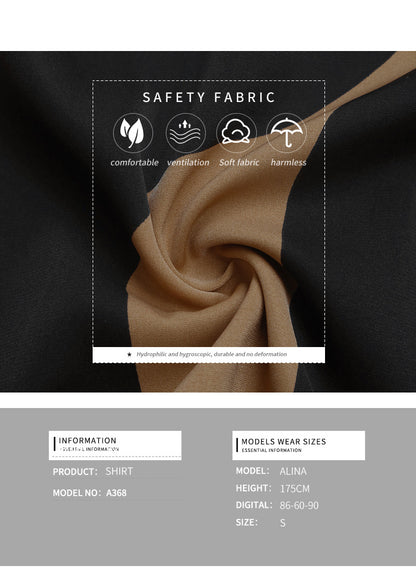 Summer Hot Sale Popular Loose Casual Pullover Short Sleeve v Abstract Print Shirt for Women - Seldom Seen Styles