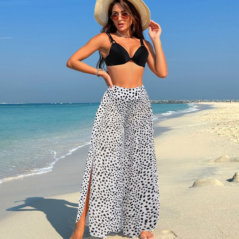 Swimsuit for Women2024New Style European and American Bikini Long Pants Three-Piece Swimsuit - Seldom Seen Styles