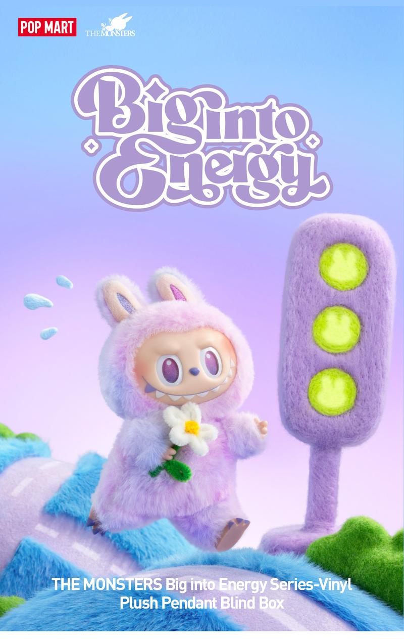 THE MONSTERS Big into Energy Series-Vinyl Plush Pendant Blind Box - Seldom Seen Styles