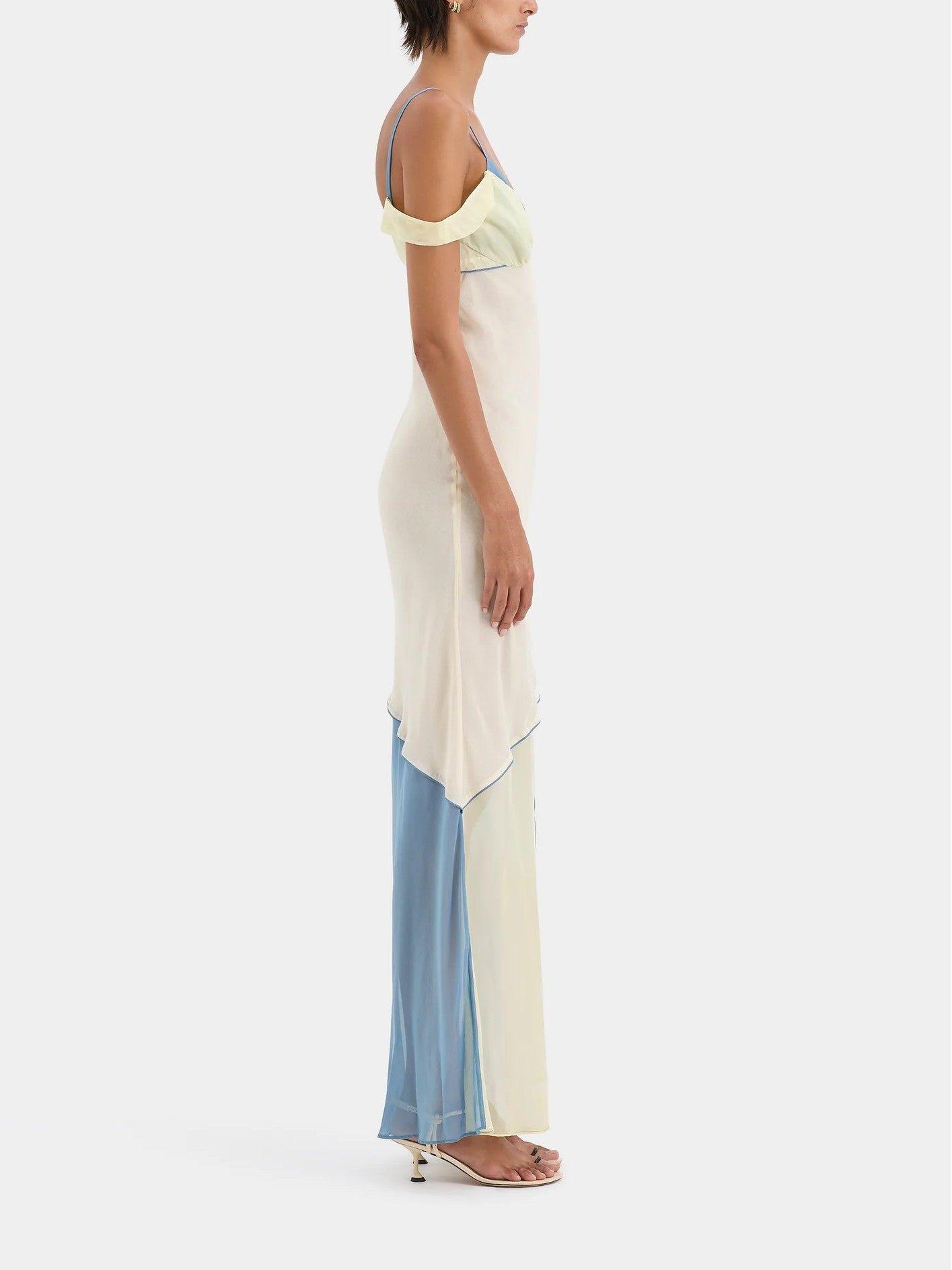 Thames Splice Midi Dress - Seldom Seen Styles