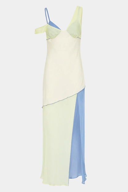 Thames Splice Midi Dress - Seldom Seen Styles