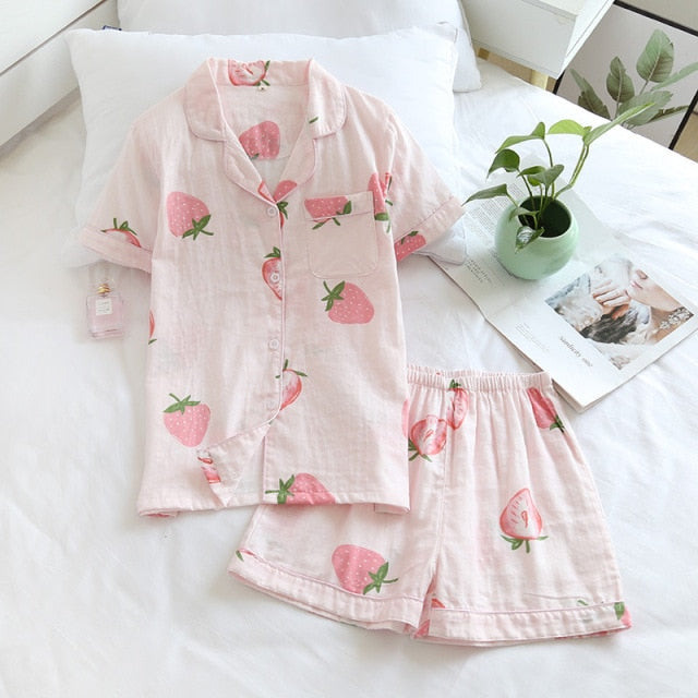 The Cotton Strawberry Original Pajamas - Seldom Seen Styles
