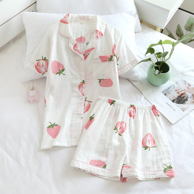 The Cotton Strawberry Original Pajamas - Seldom Seen Styles