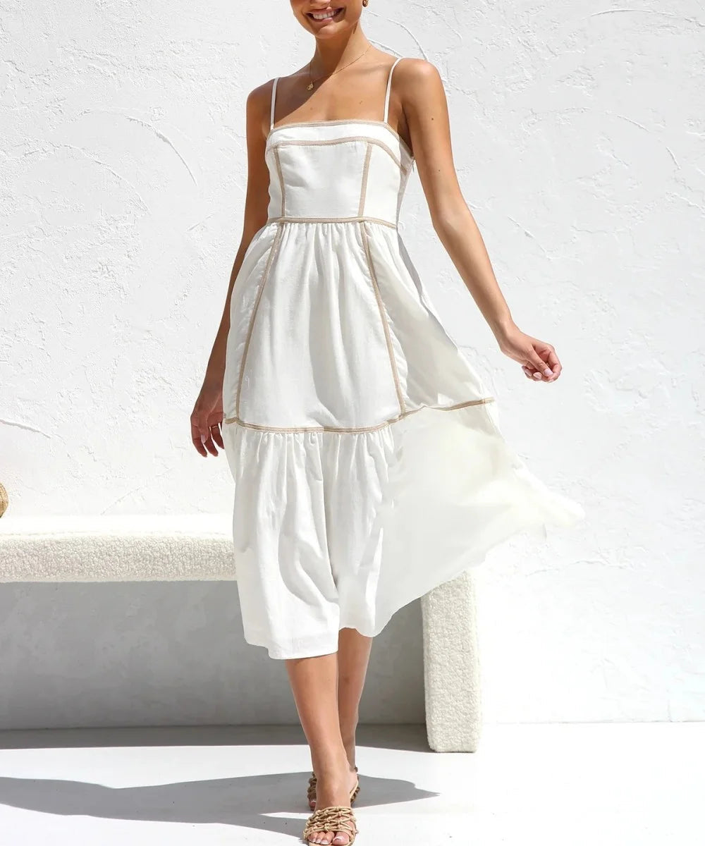 Unique Stripe Maxi Dress - Seldom Seen Styles