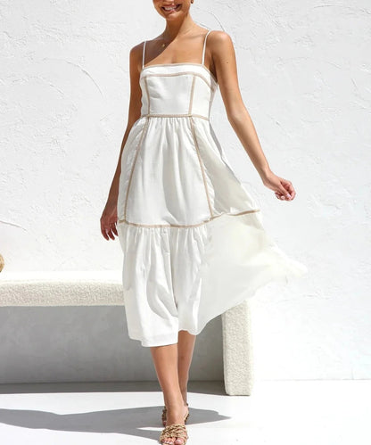 Unique Stripe Maxi Dress - Seldom Seen Styles