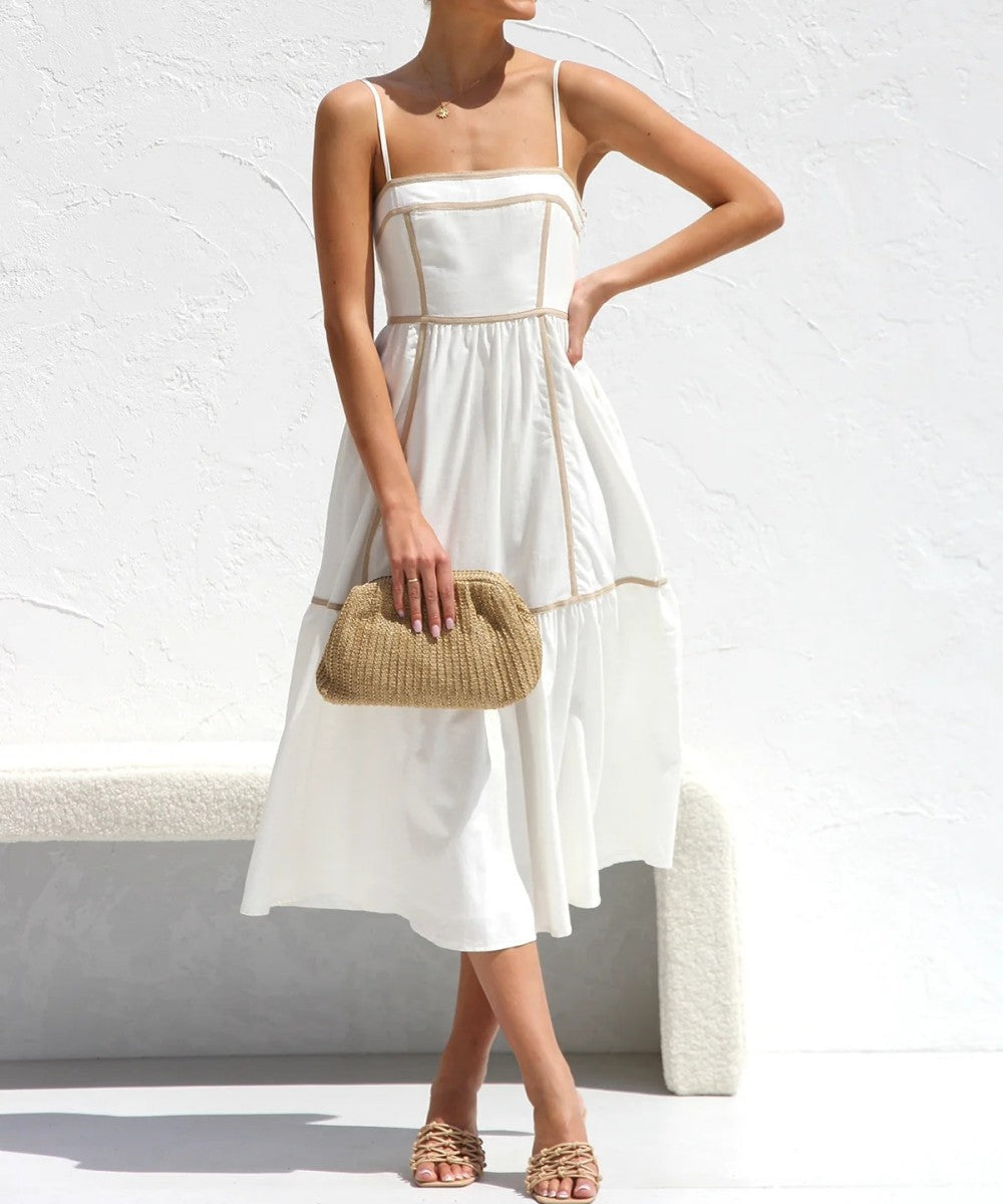 Unique Stripe Maxi Dress - Seldom Seen Styles