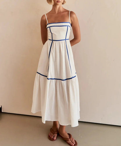 Unique Stripe Maxi Dress - Seldom Seen Styles