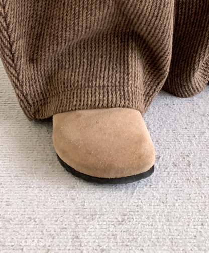 Corduroy Knit-Waist Lounge Pants - Seldom Seen Styles