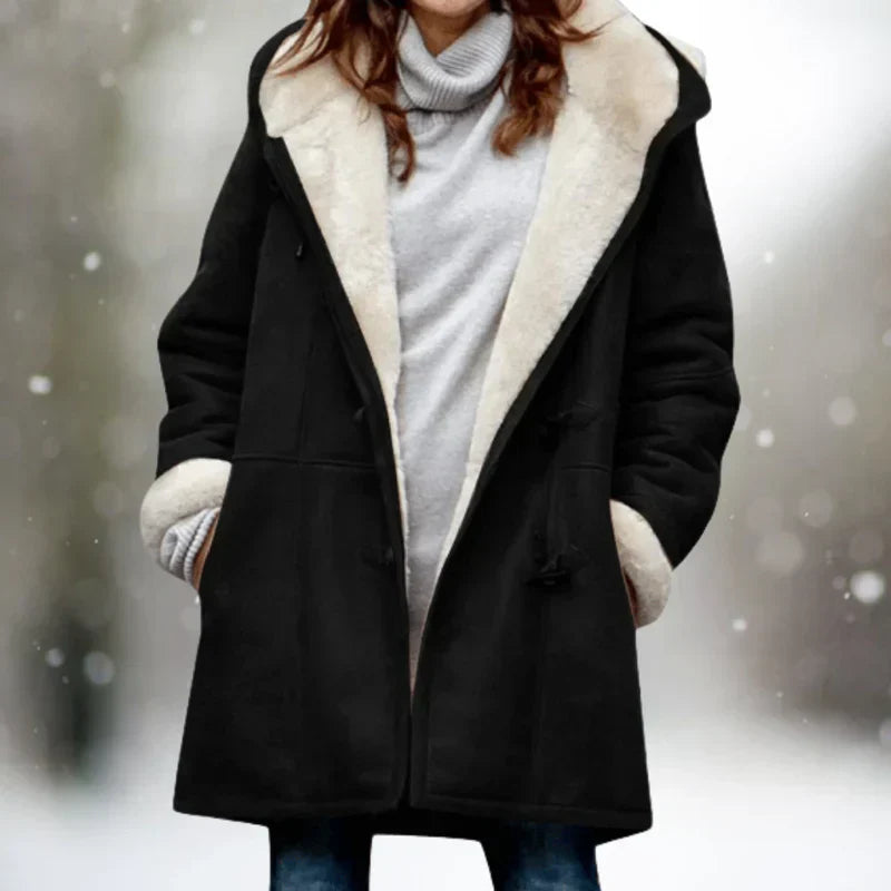 Adela - Warm And Stylish Fleece Coat - Seldom Seen Styles