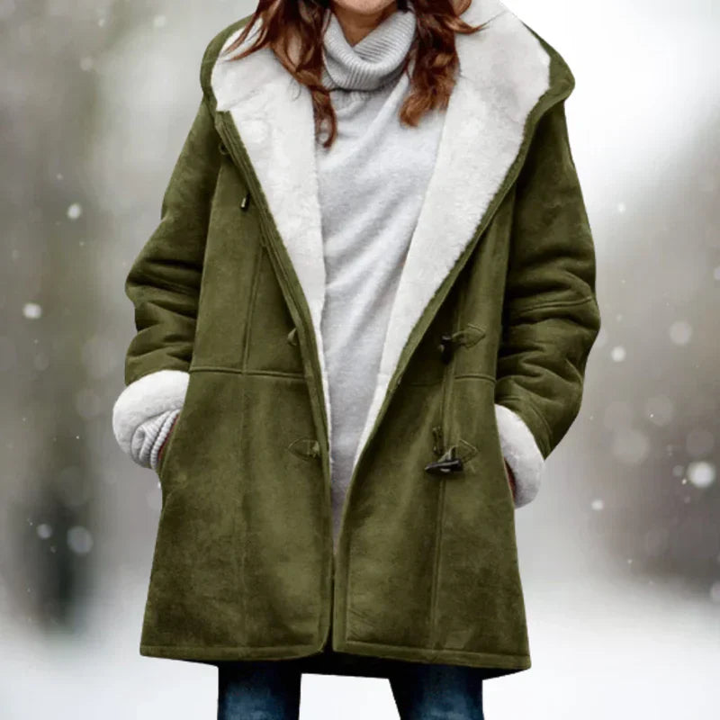 Adela - Warm And Stylish Fleece Coat - Seldom Seen Styles