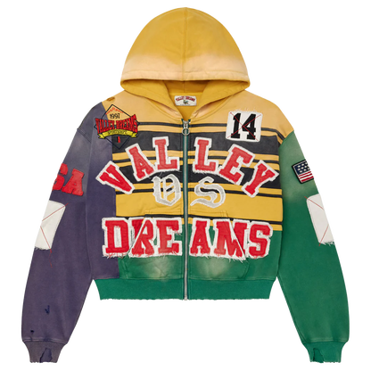 Vale Forever Collage Zip Up [Mardi Gras]