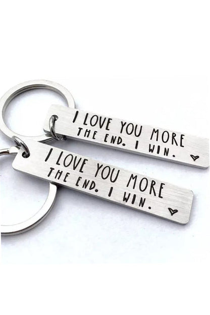 Valentine I Love You More Keychain - Seldom Seen Styles