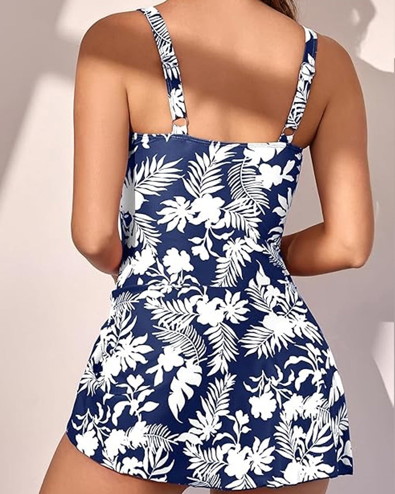 🔥One Piece Tummy Control Tie Knot Swimsuits