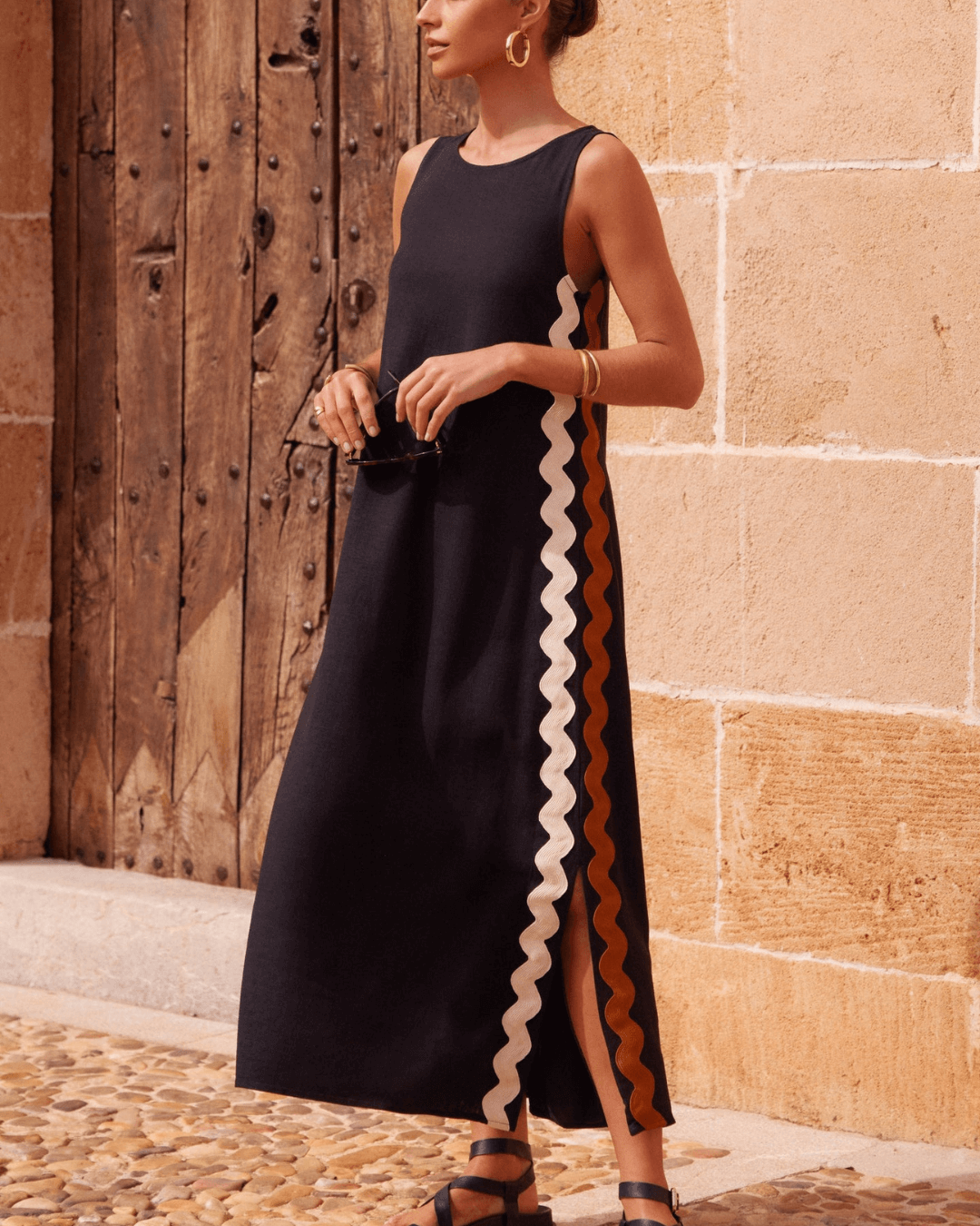 Washed Black Maxi Dress - Seldom Seen Styles