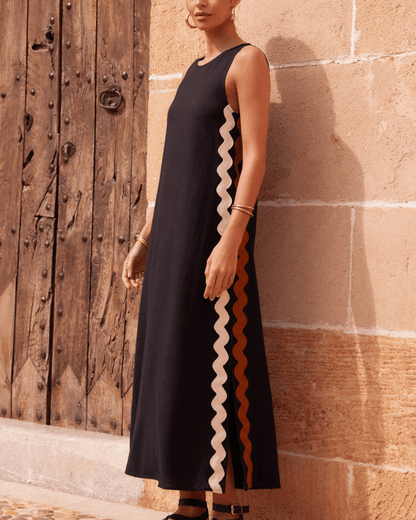 Washed Black Maxi Dress - Seldom Seen Styles