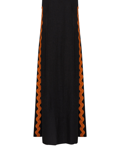 Washed Black Maxi Dress - Seldom Seen Styles