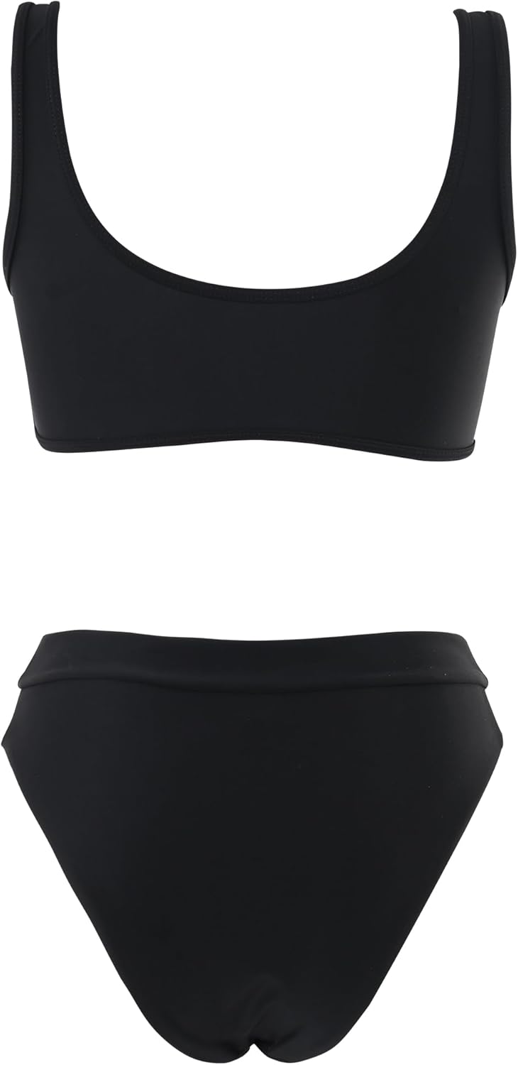 Women Cutout Bikini Sets Push Up High Waisted Swimsuits 2 Piece - Seldom Seen Styles