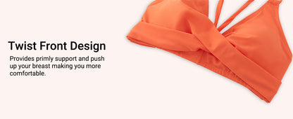 Women High Waisted Bikini Set Two Piece Swimsuits Push up Wrap Swim Suits Top Tummy Control Bathing Suit - Seldom Seen Styles