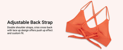 Women High Waisted Bikini Set Two Piece Swimsuits Push up Wrap Swim Suits Top Tummy Control Bathing Suit - Seldom Seen Styles