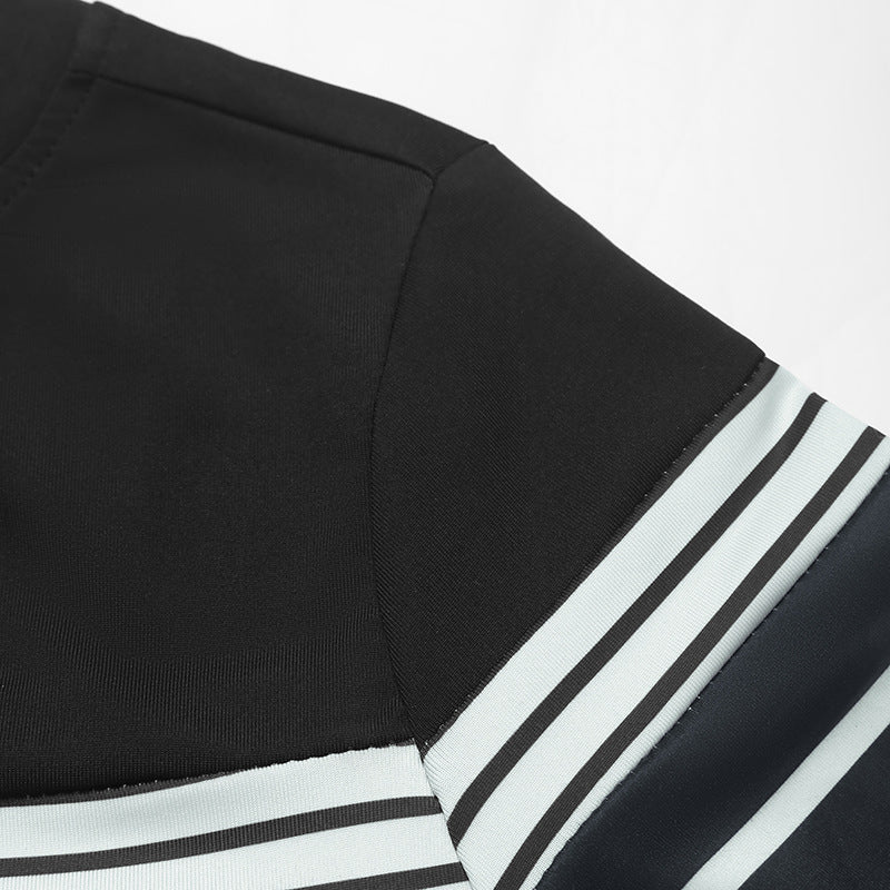 Women Long Sleeve Striped Sweatshirt Crew Neck Loose Casual Top Fall Tees Western Shirts for Women - Seldom Seen Styles