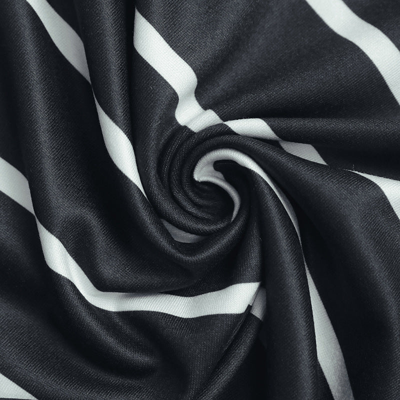 Women Long Sleeve Striped Sweatshirt Crew Neck Loose Casual Top Fall Tees Western Shirts for Women - Seldom Seen Styles