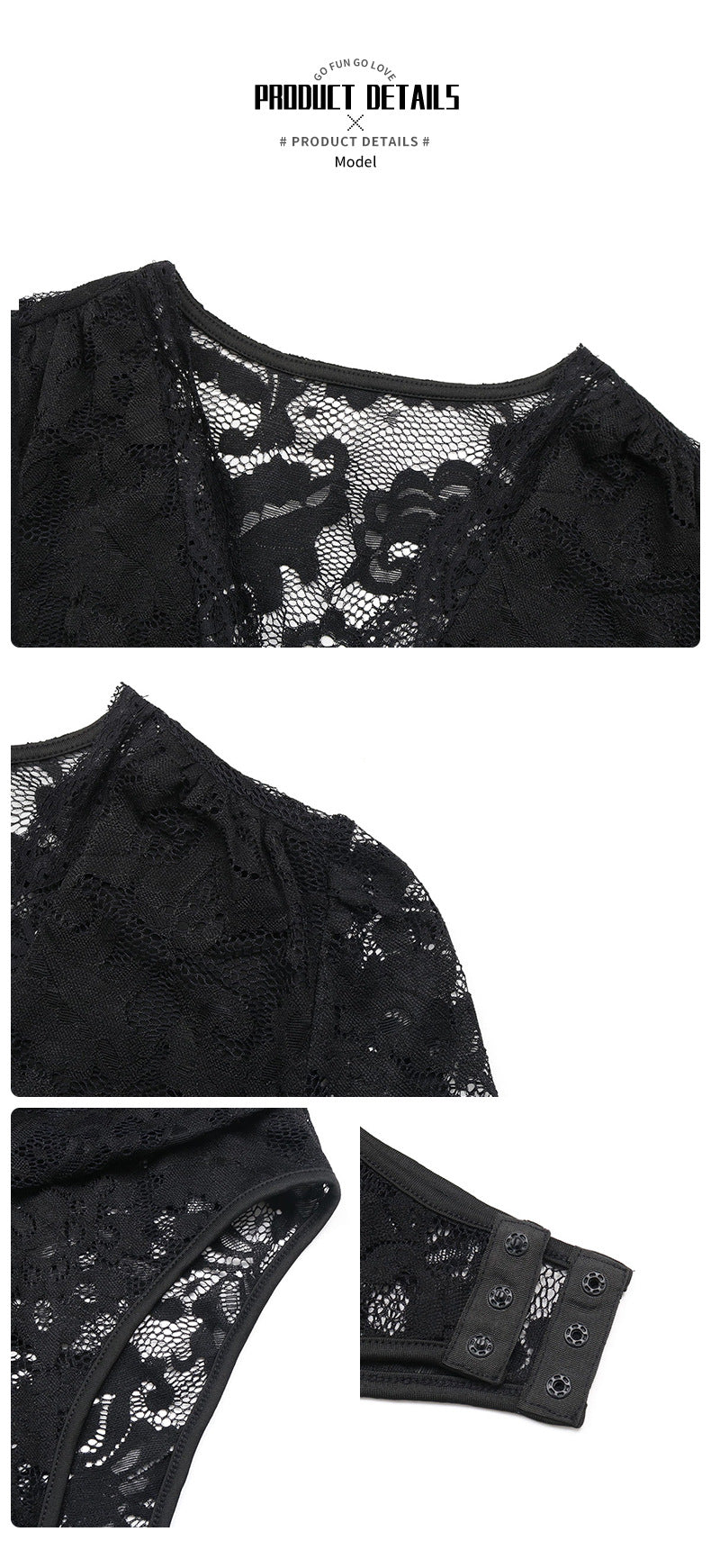 Women Sexy Deep v Neck Bodysuit Tops Long Sleeve Lace Top Elegant Going Out Outfits - Seldom Seen Styles