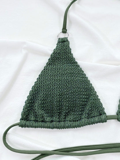 Women Sexy Various Wear Way Bikini Set Two Piece Swimsuit Fashion Metal Ring Bathing Suit Swimwear - Seldom Seen Styles