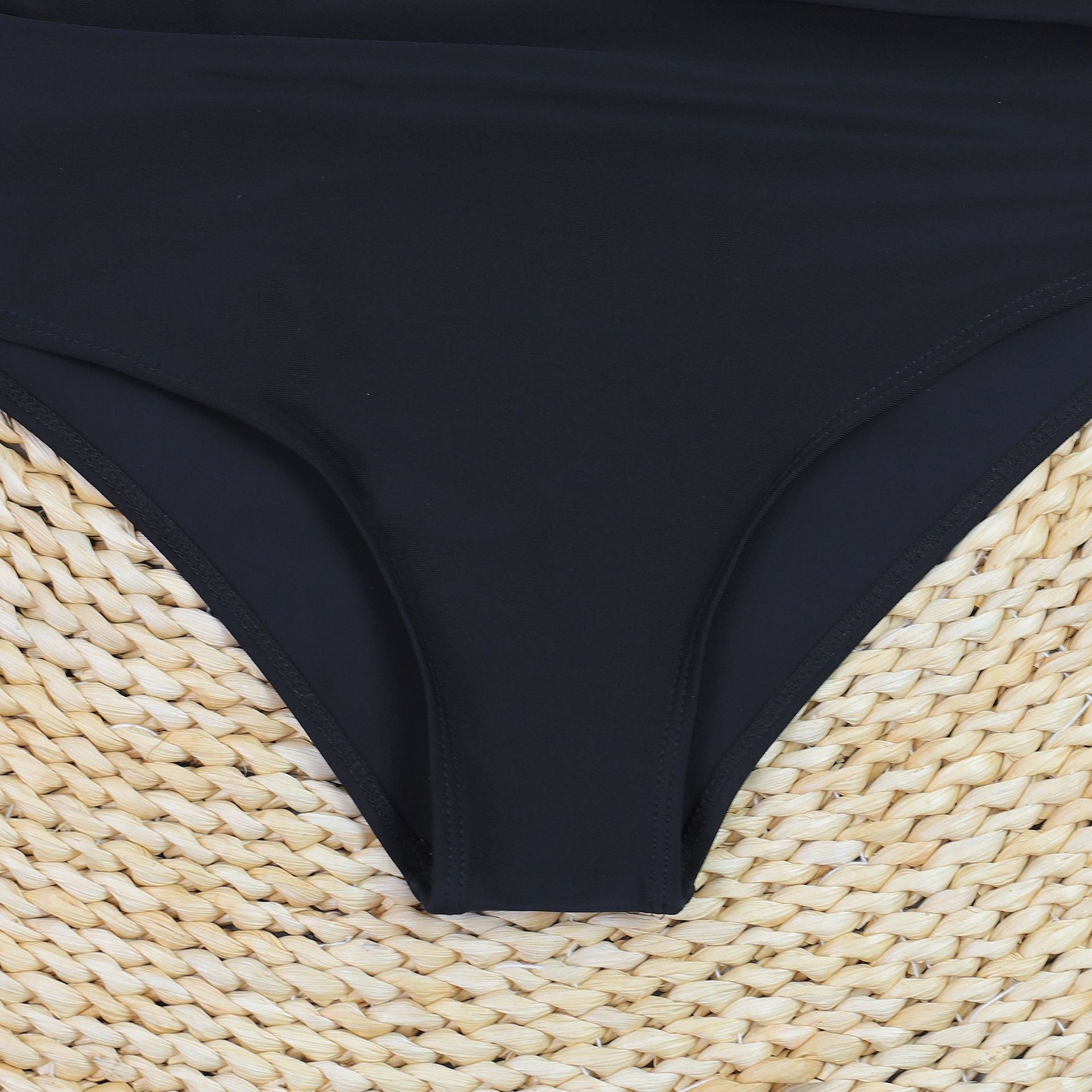 Women Tummy Control One Piece Swimsuits Strapless Bandeau Bathing Suits Slimming Halter Swimwear - Seldom Seen Styles