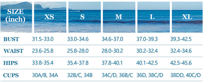 Women's Bikini Sets Halter Fishnet Shell Decorated Two Piece Swimsuit Sexy Side Tie Thong Bandeau Bathing Suits - Seldom Seen Styles