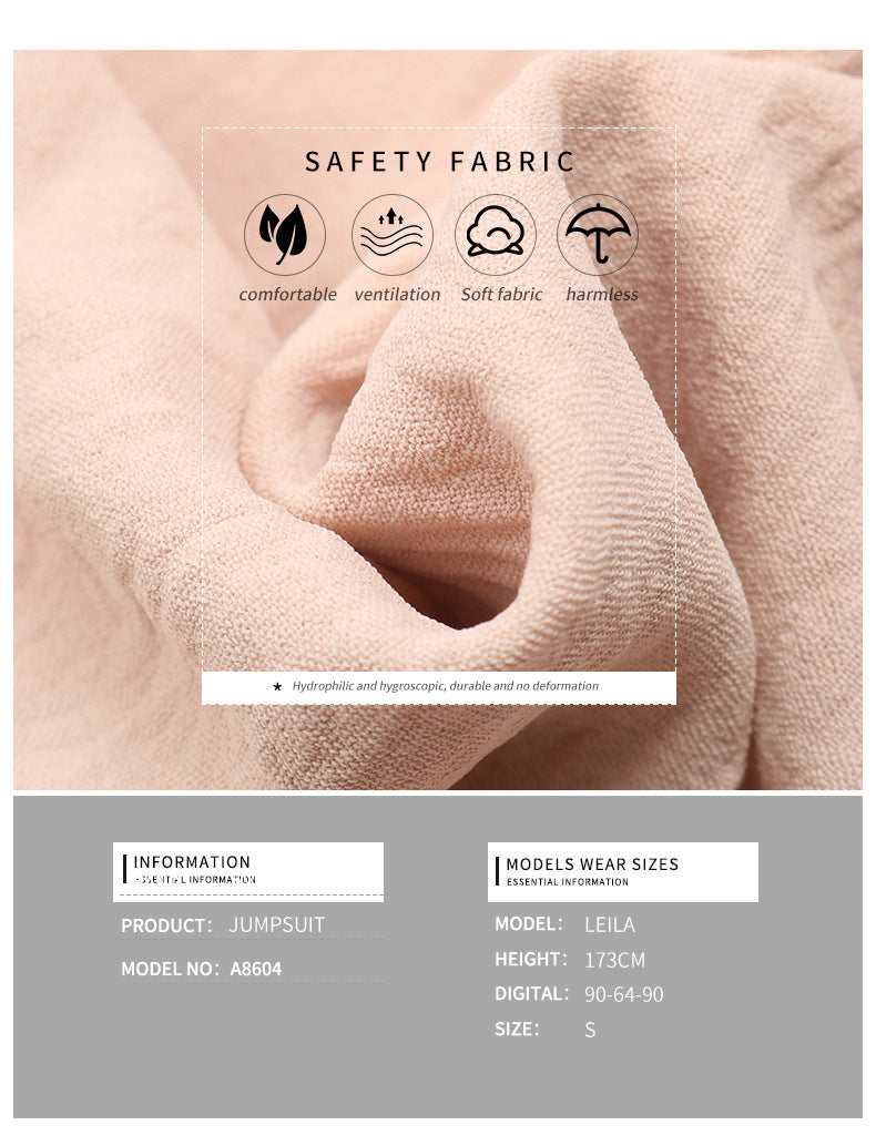 Women's Buttons Frill Trim Wide Leg Tube Romper, Casual Comfort Tie Front Shirred Sleeveless Romper, Rompers for Women, Summer Romper for Lady, Summer Outfits, Going Out Outfits 2024 - Seldom Seen Styles