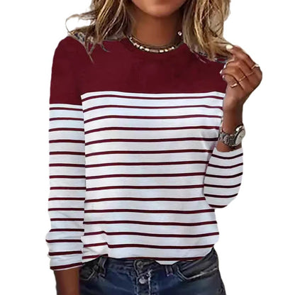 Women's Casual 3/4 Sleeve T-Shirts Round Neck Cute Tunic Tops Basic Tees Blouses Business Work Tee Top - Seldom Seen Styles