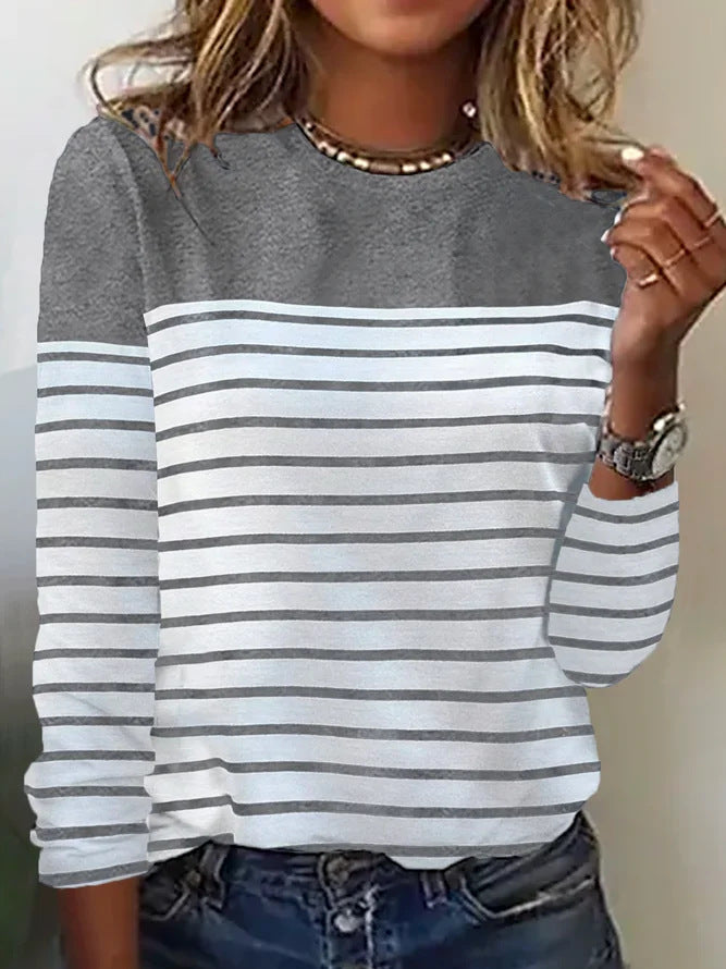 Women's Casual 3/4 Sleeve T-Shirts Round Neck Cute Tunic Tops Basic Tees Blouses Business Work Tee Top - Seldom Seen Styles