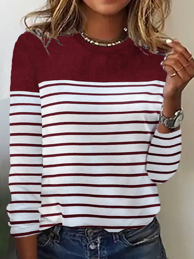 Women's Casual 3/4 Sleeve T-Shirts Round Neck Cute Tunic Tops Basic Tees Blouses Business Work Tee Top - Seldom Seen Styles