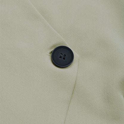 Women's Casual Cropped Blazer Lightweight Slim Fit Long Sleeve Crop Jacket Coat for Office Work - Seldom Seen Styles