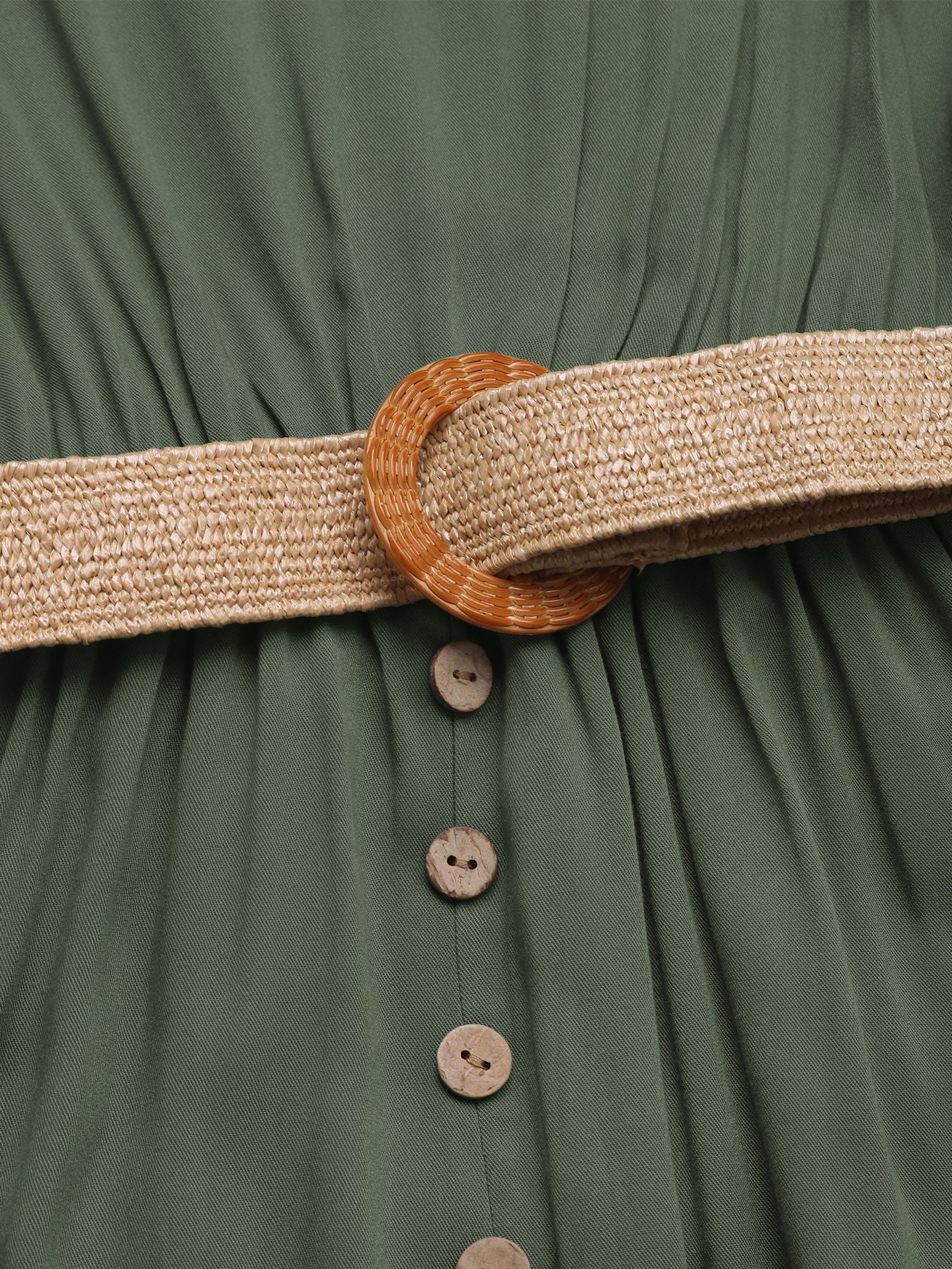 Women's Casual Summer Maxi Dress 2025 Sleeveless Button Down A-Line Long Flowy Solid Sundresses Loose Tank Dress - Seldom Seen Styles