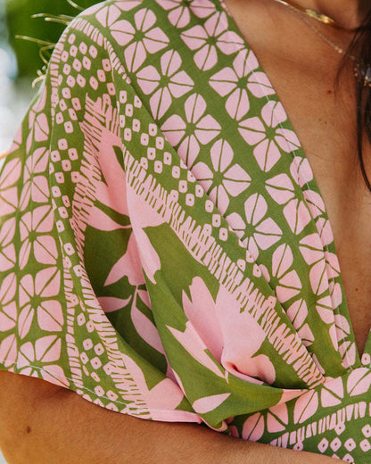 Women's Floral Print Split Thigh Long Dress, Boho Deep V Neck Batwing Sleeve A Line-Sundress,-Dresses for Women, Summer Dresses 2024, Back To School Clothes, Ladies Summer Clothes, Dresses for Women - Seldom Seen Styles