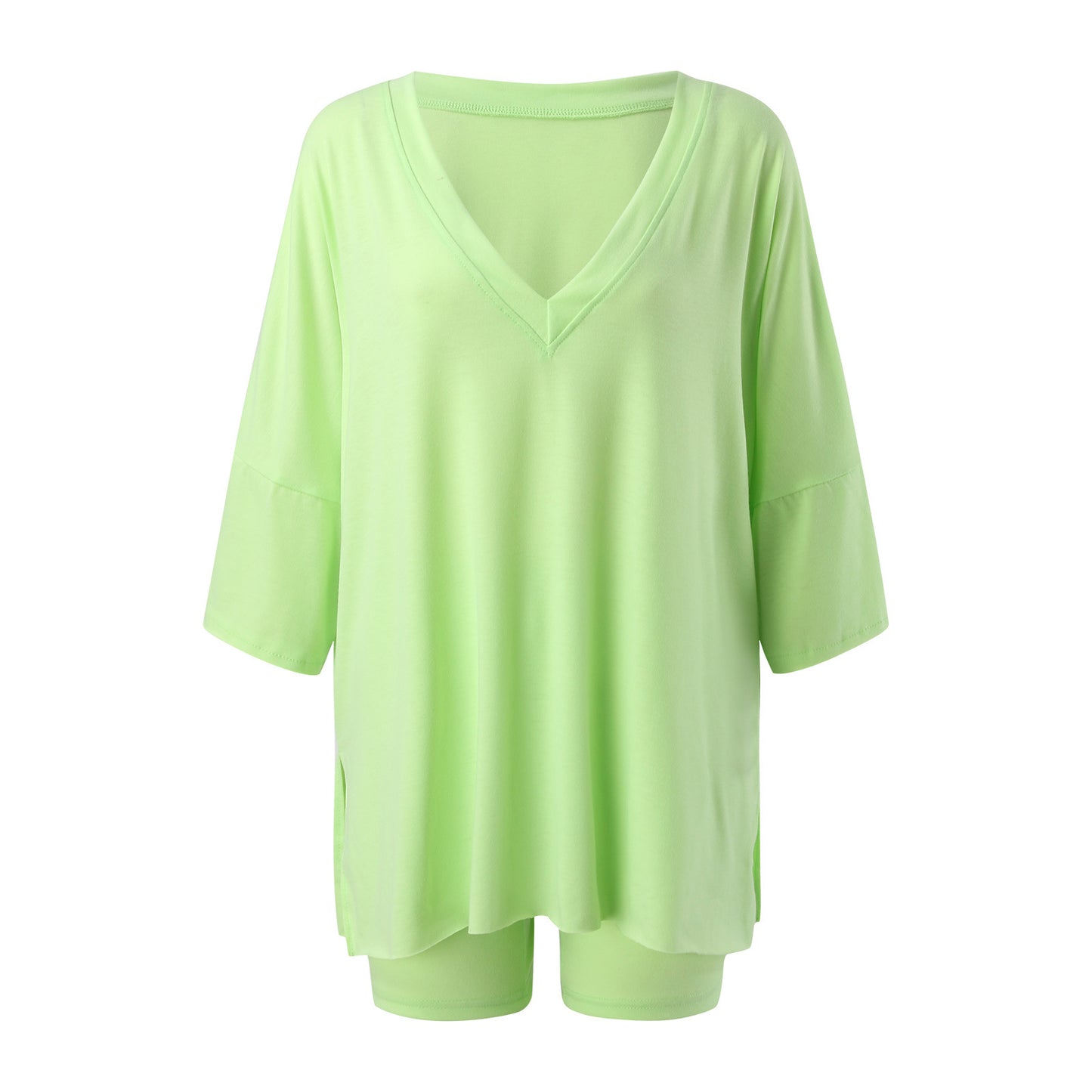 Women's Loungewear  2 Piece Outfits Tshirt Oversized Short Sleeve Tracksuit Beach Cover Up Shorts Set S-XXL - Seldom Seen Styles