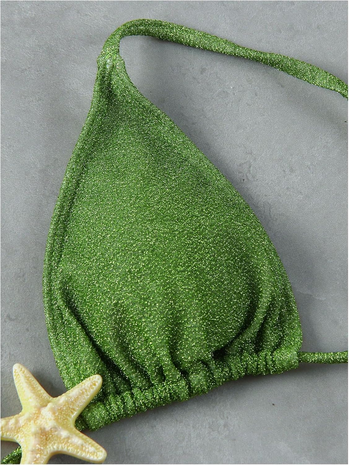 Women's Sexy Halter Triangle Bikini Set Tie String Swimsuit High Cut Thong Two Piece Bathing Suit - Seldom Seen Styles