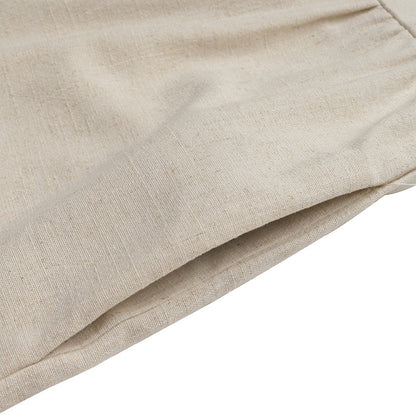 Women's Summer Casual Linen Rompers High Waist Sleeveless Short Jumpsuit with Pockets Beach Vacation Overalls 2025 - Seldom Seen Styles