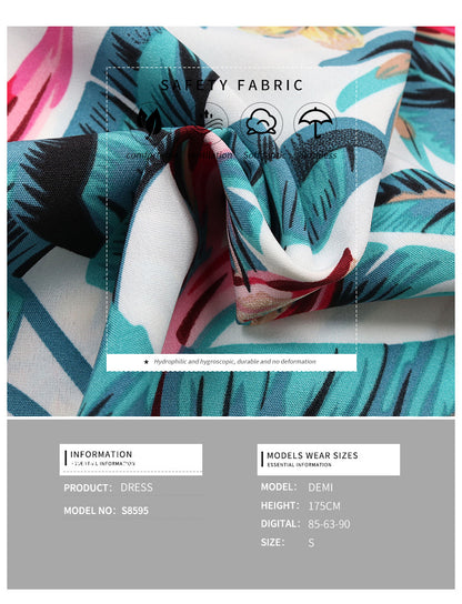 Women's Summer Floral Dress | Island Style Printed Dress - Seldom Seen Styles