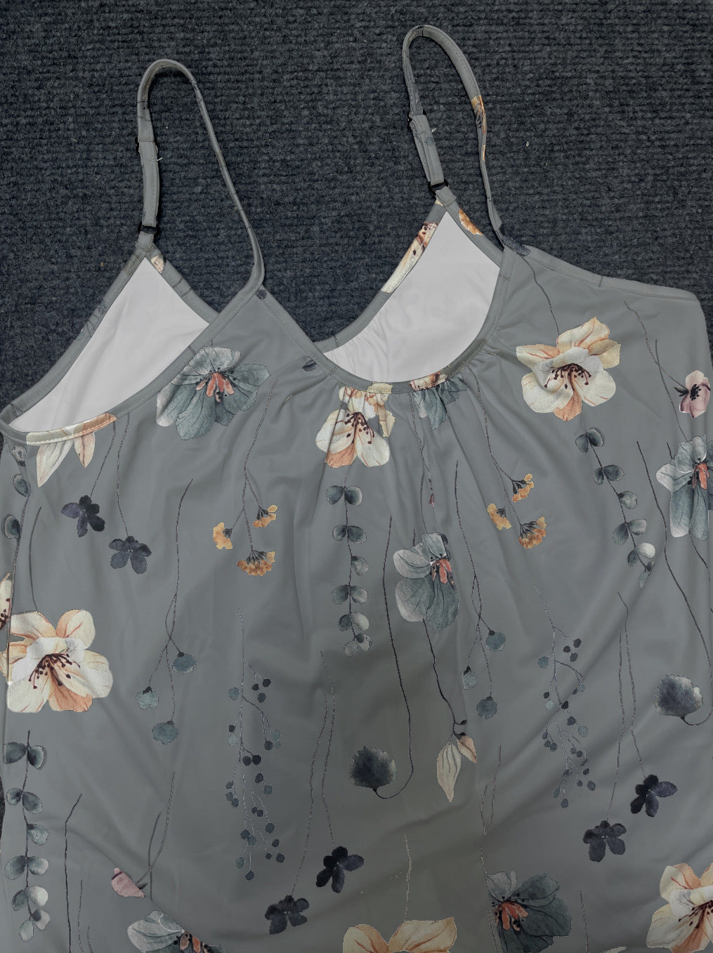 Women's Summer New Sleeveless Fashion Printed Loose Floral Strap Jumpsuit Straight Pants - Seldom Seen Styles