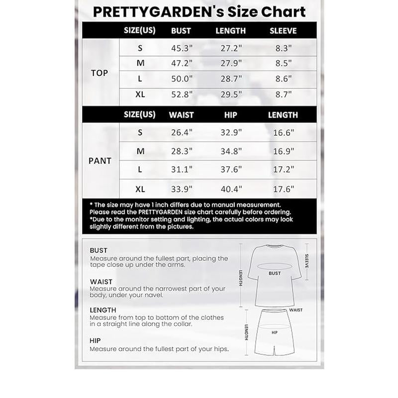 Women's Summer Two-Piece Set 2025 Casual Oversized Crewneck Split Hem Shirts & Side Pocket Biker Shorts Minimalist Lounge Wear Soft Viscose Fabric Comfy Homewear Cozy Pjs - Seldom Seen Styles