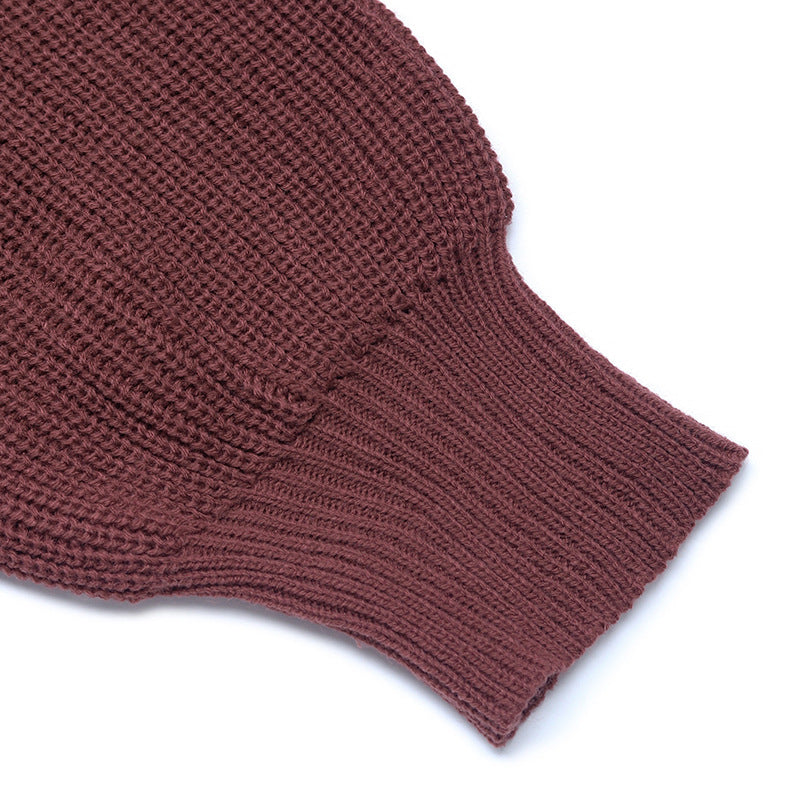 Women's Casual Sweater Dress V Neck Honeycomb Long Sleeve Textured Knit Pullover Dresses Womenswear - Seldom Seen Styles