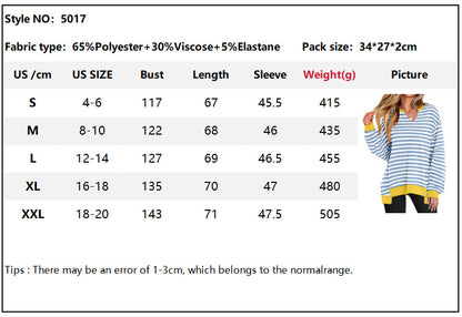 Women's  Sweatshirts Long Sleeve Tunic Shirts V Neck Loose Pullover Tops 2025 Trendy Fall Teen Girls Outfit - Seldom Seen Styles