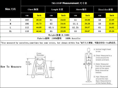 Women's Y2K Bow Print Knit Sweater Crew Neck Long Sleeve Knitted Pullover Loose Knit Christmas Trendy Sweater - Seldom Seen Styles