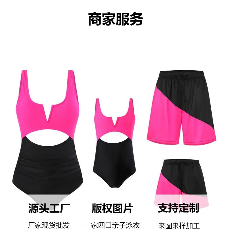 Womens One Piece Swimsuits Tummy Control Bathing Suit for Women Push Up Swimwear V Neck High Cut Monokini - Seldom Seen Styles