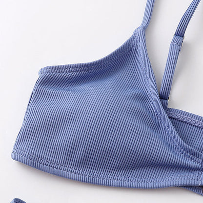 Yulia Ribbed Style Bikini Set - Seldom Seen Styles